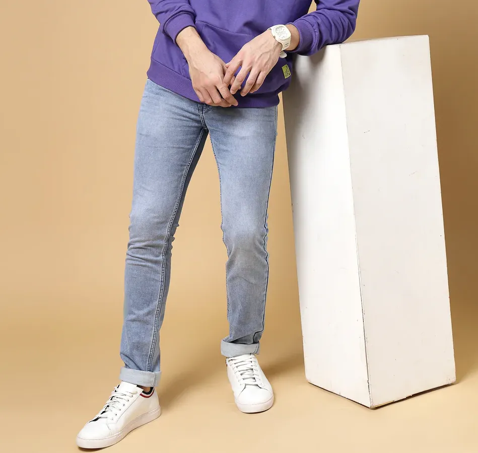 Oversized Printed Fleece Purple Sweatshirt