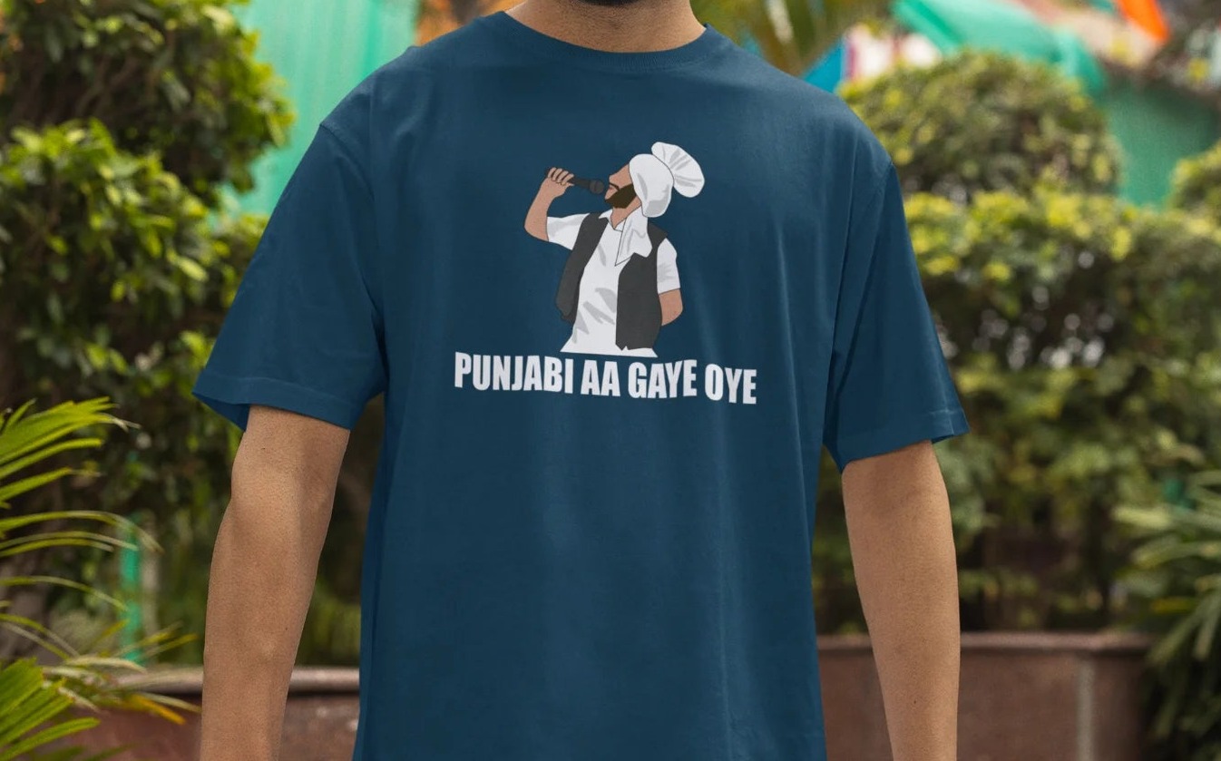 Punjabi aa gaye oye Diljit Dosanjh Oversized T-Shirt
