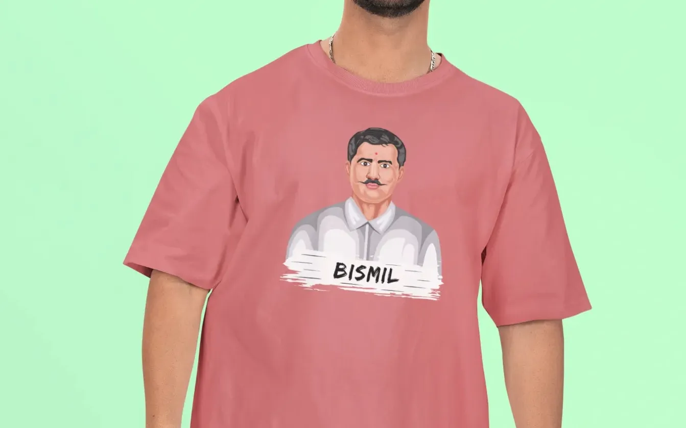 Ramprasad Bismil Oversized T-Shirt