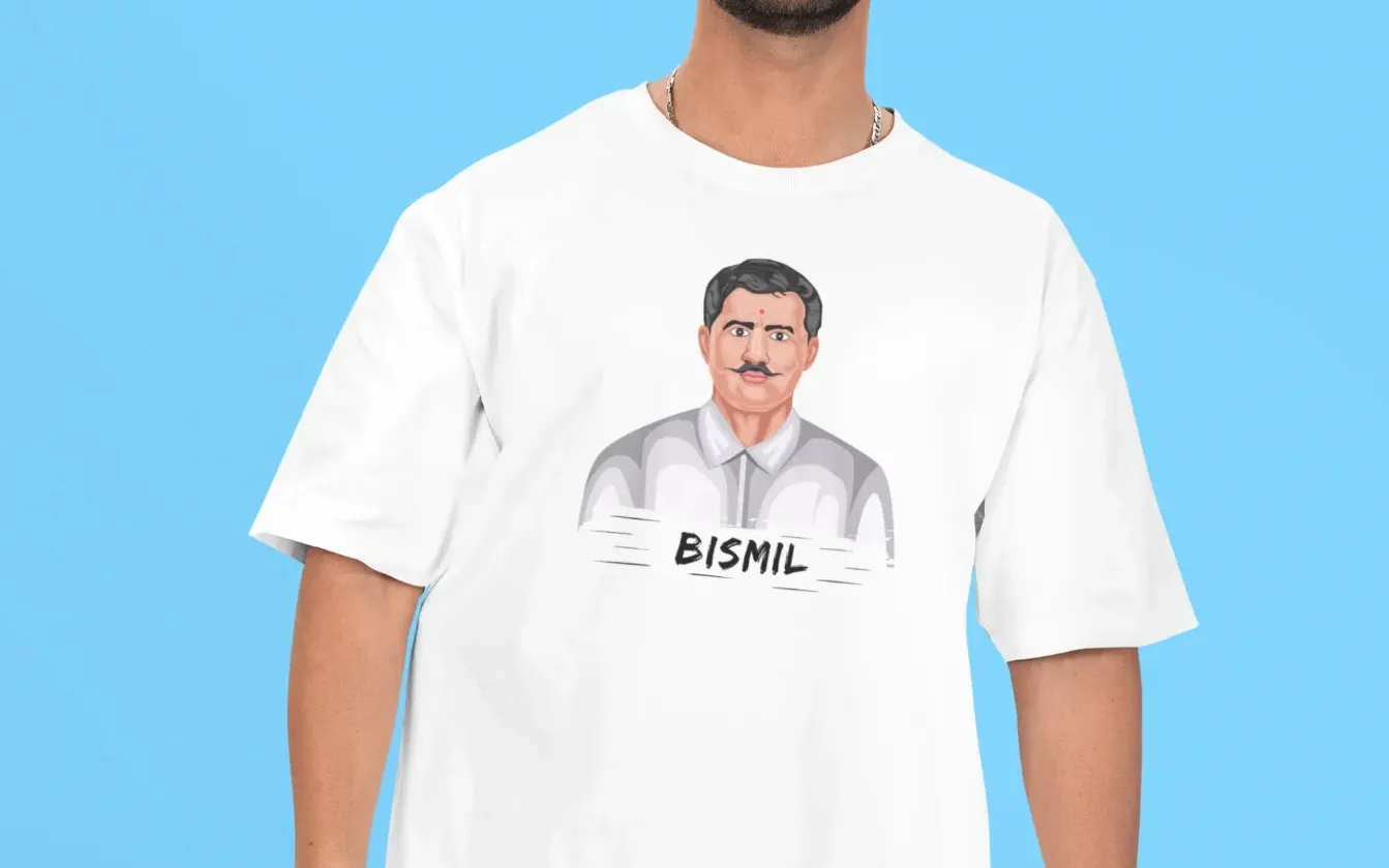 Ramprasad Bismil Oversized T-Shirt
