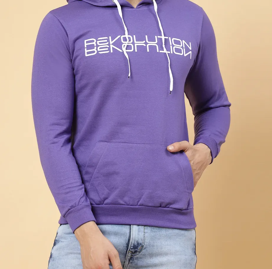 Revolution Fleece Purple Hoodie