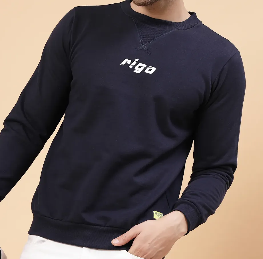Signature Rigo Navy Blue Sweatshirt