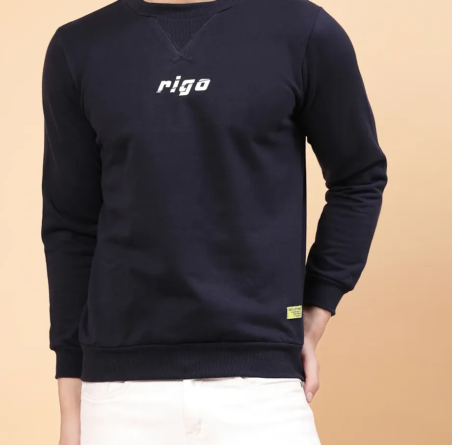 Signature Rigo Navy Blue Sweatshirt