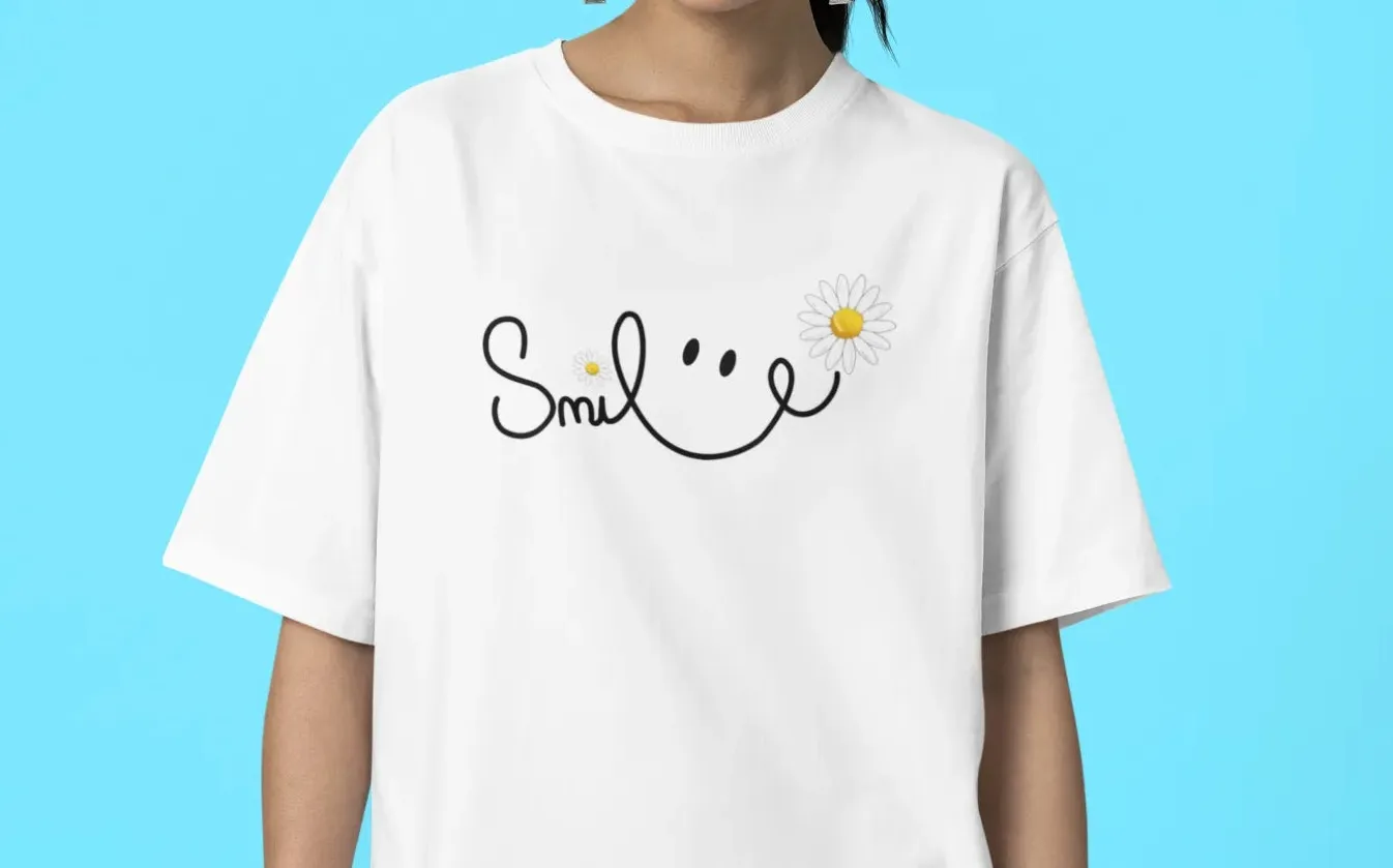 Smile Oversized T-Shirt