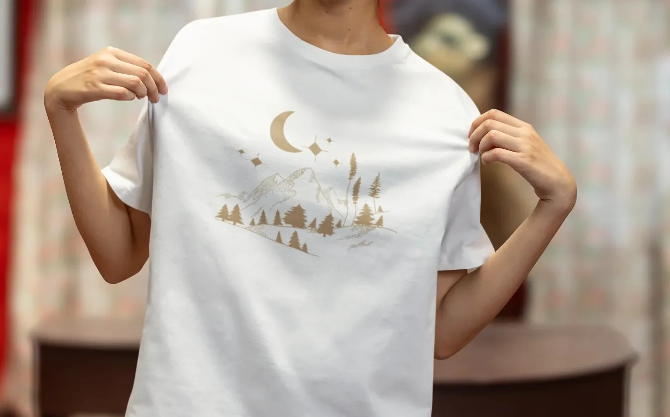 Starry mountain Oversized T-Shirt