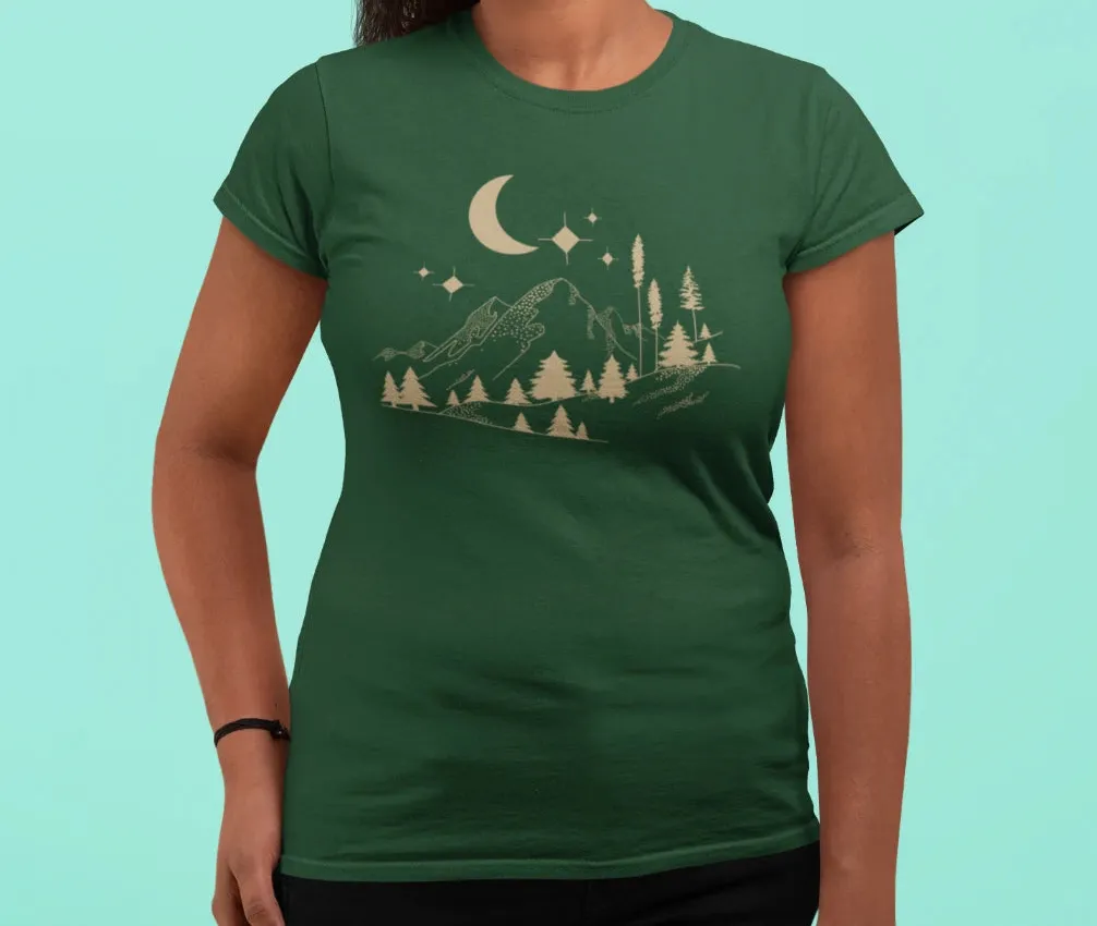 Starry mountain T-Shirt