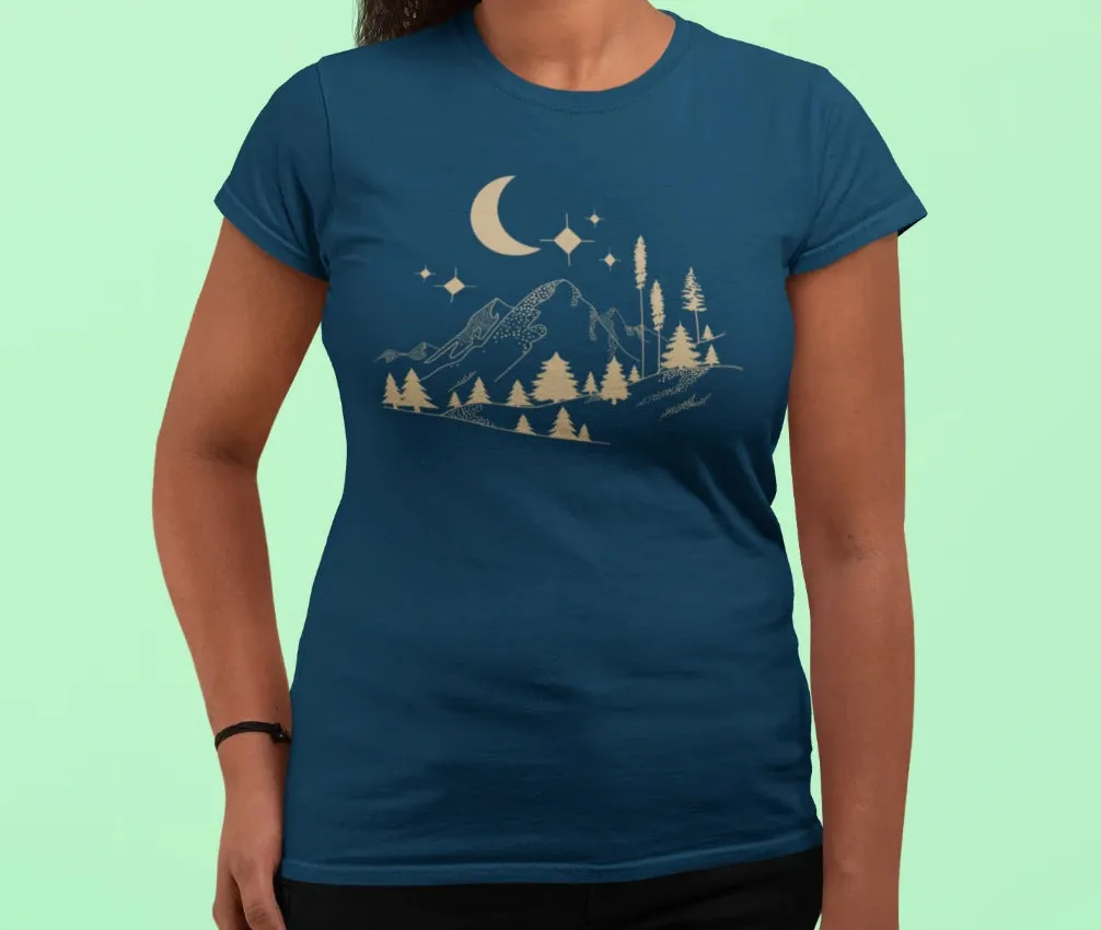 Starry mountain T-Shirt