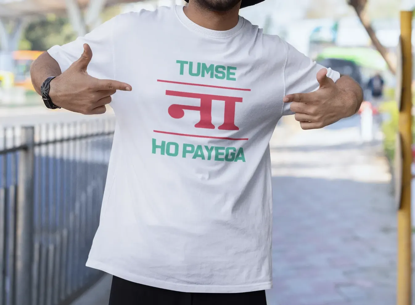 Tum se Na ho payega Oversized T-Shirt