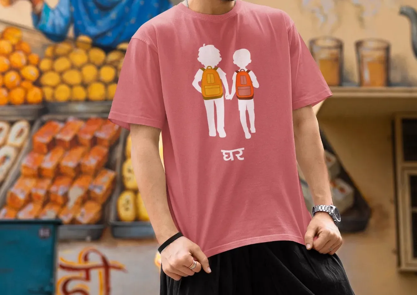 Two Brothers - Jigra Oversized T-Shirt