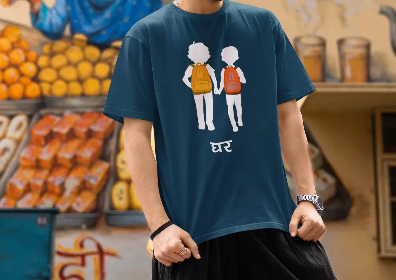 Two Brothers - Jigra Oversized T-Shirt