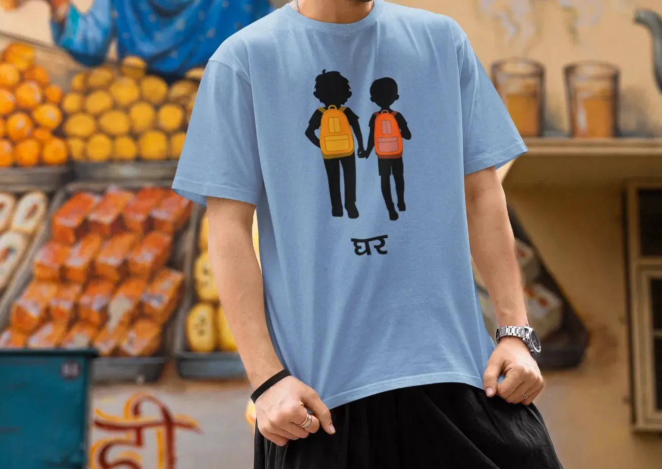 Two Brothers - Jigra Oversized T-Shirt