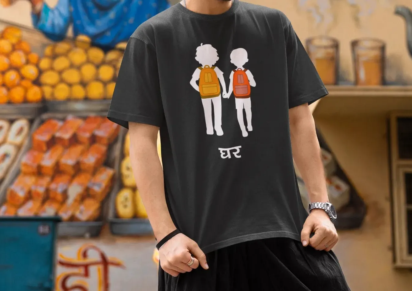 Two Brothers - Jigra Oversized T-Shirt