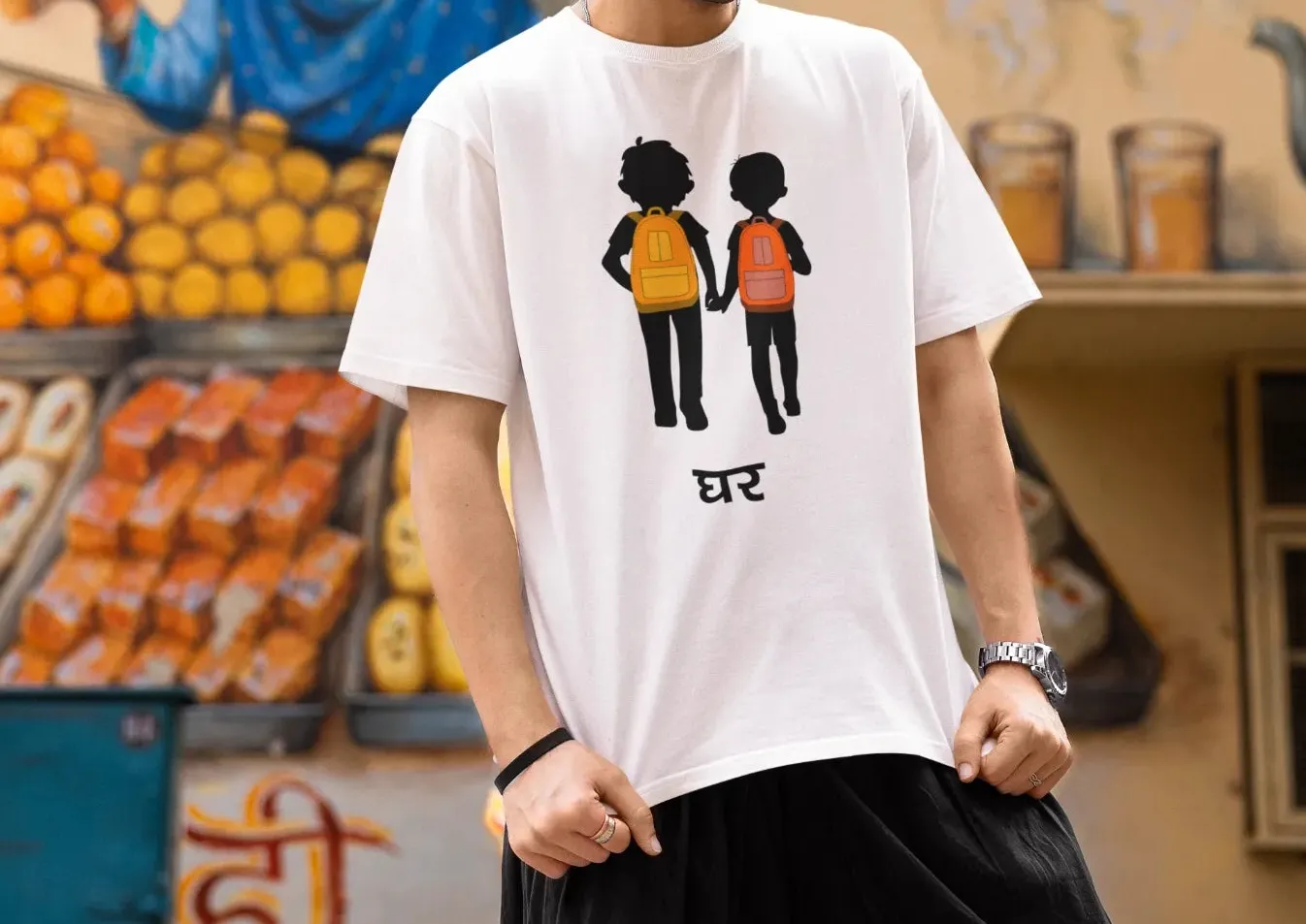 Two Brothers - Jigra Oversized T-Shirt