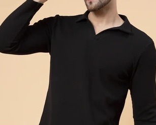 Waffle Classic Black T-shirt