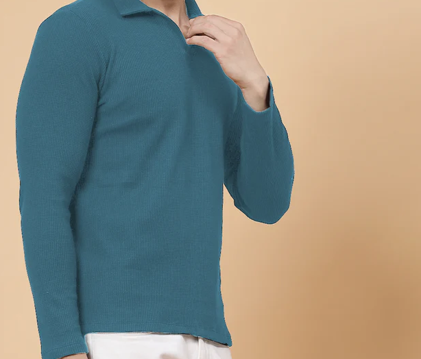 Waffle Classic Teal T-shirt
