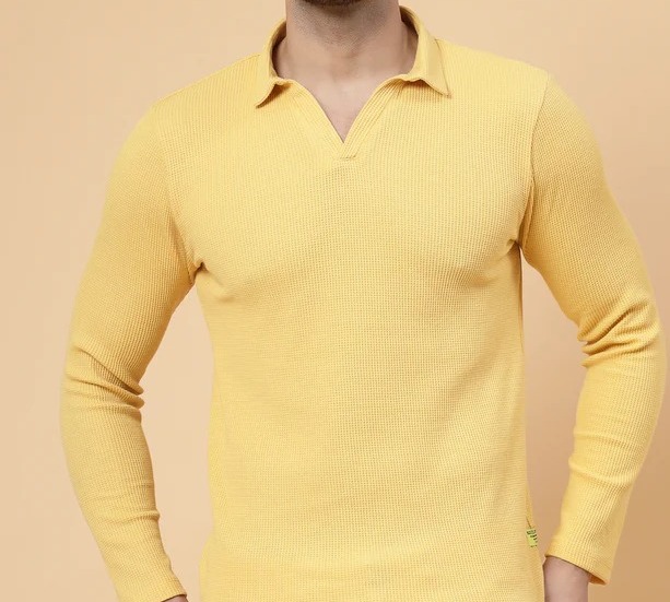 Waffle Classic Yellow T-shirt