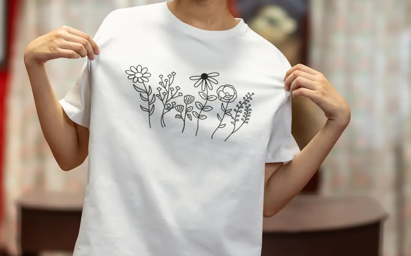 Wild Flowers Oversized T-Shirt