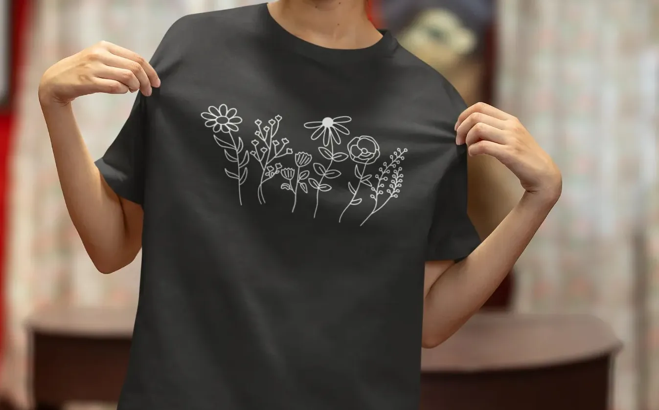 Wild Flowers Oversized T-Shirt