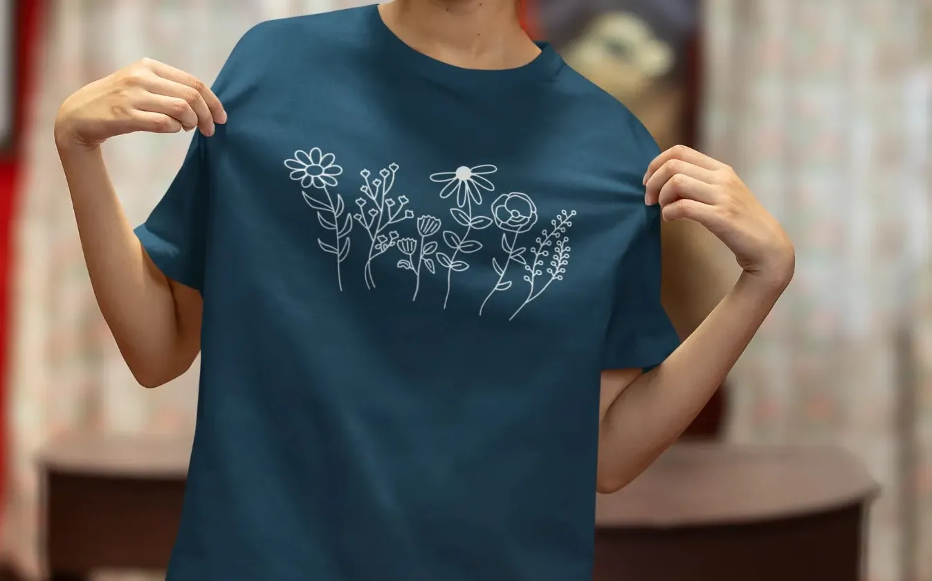 Wild Flowers Oversized T-Shirt